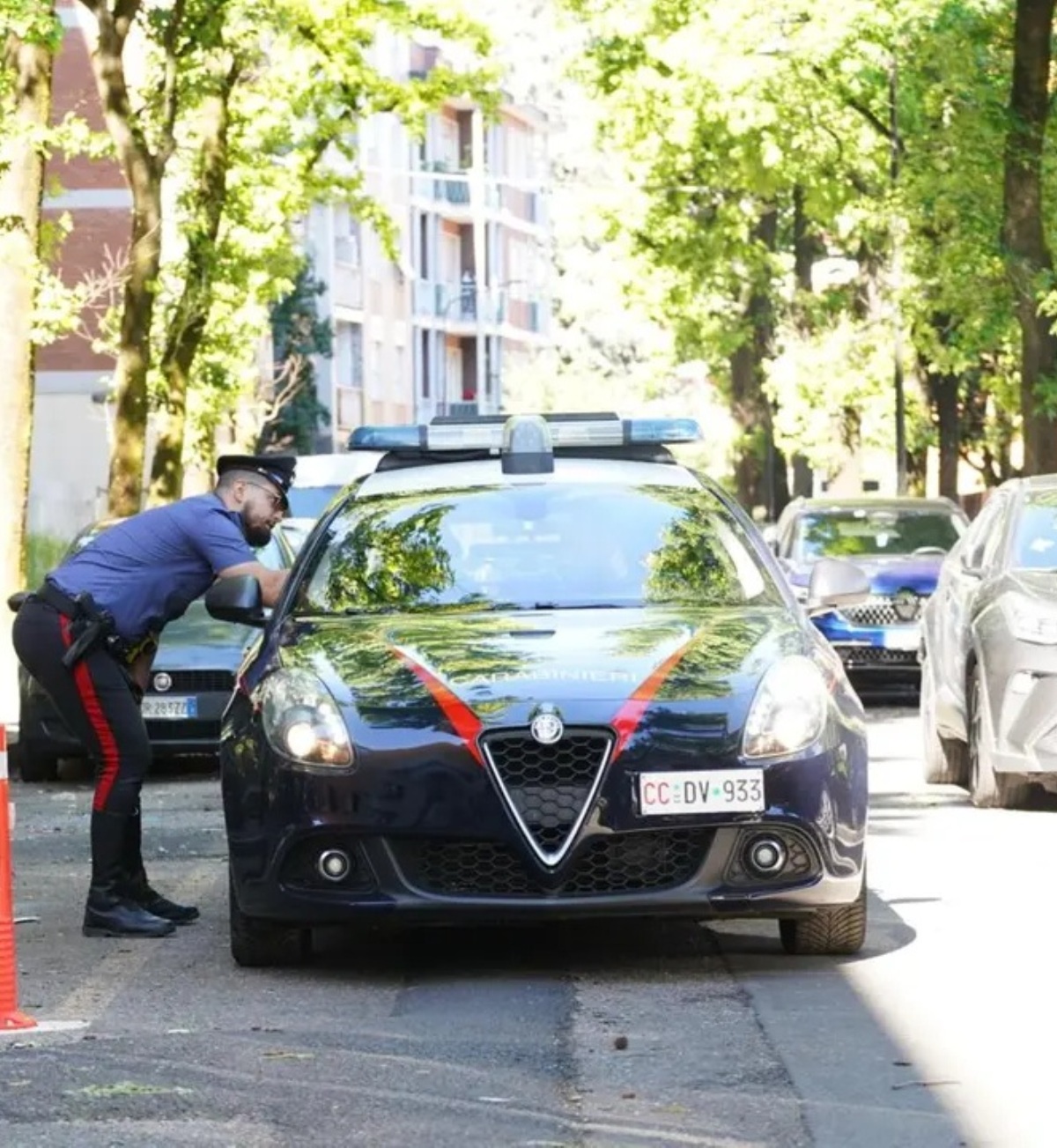 dà fuoco padre italia
