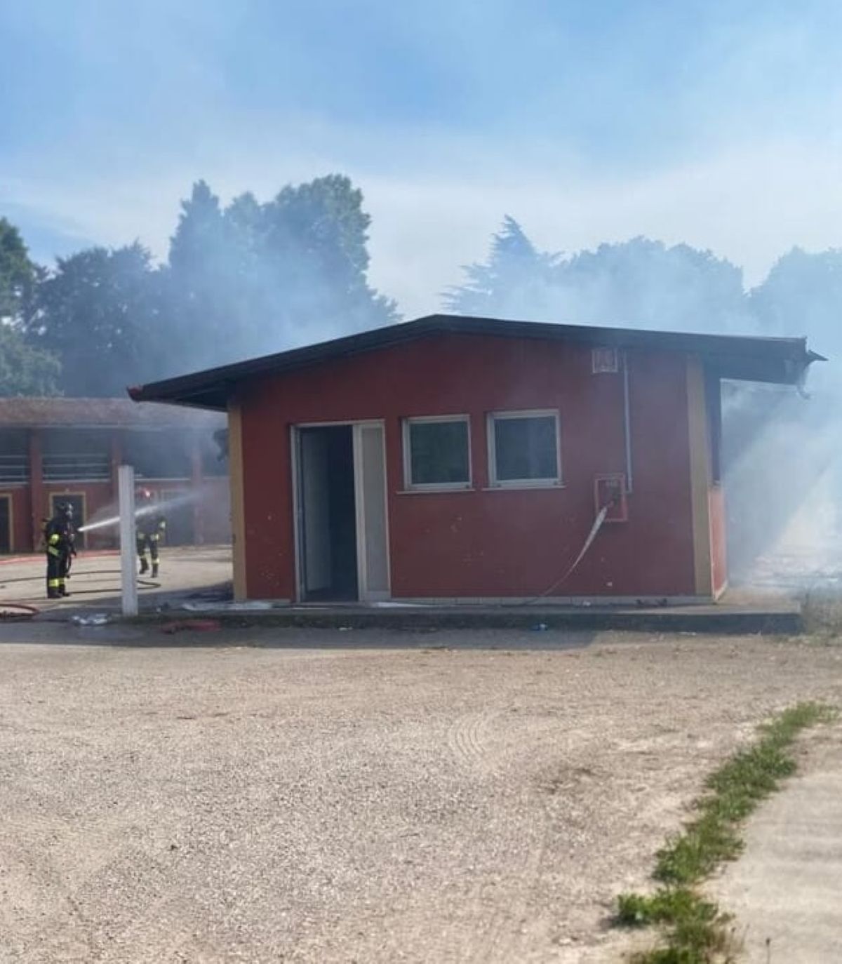 incendio ippodromo strage cavalli