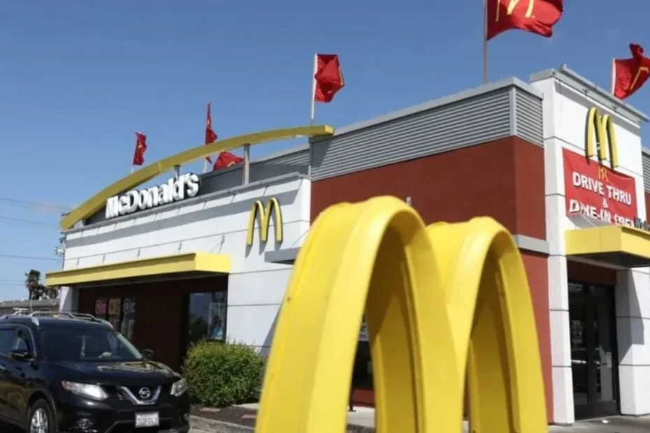 Auto della polizia intervenuta presso un ristorante McDonald’s in Florida