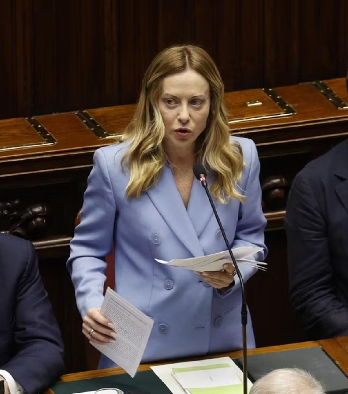 giorgia meloni furia camera
