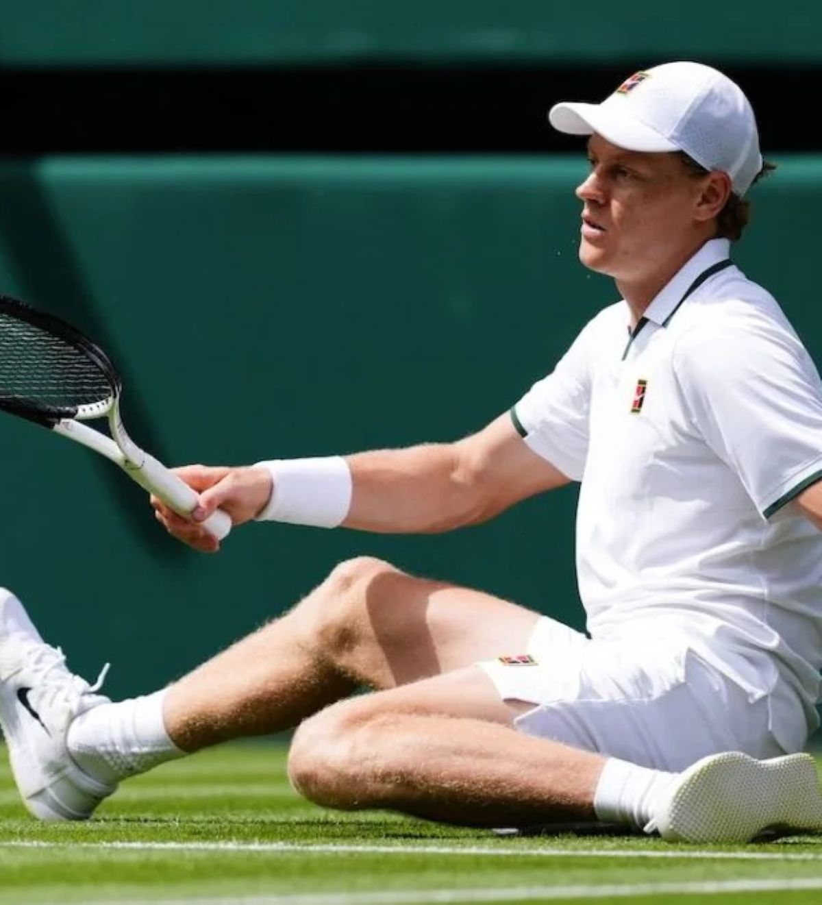 sinner cade prima wimbledon
