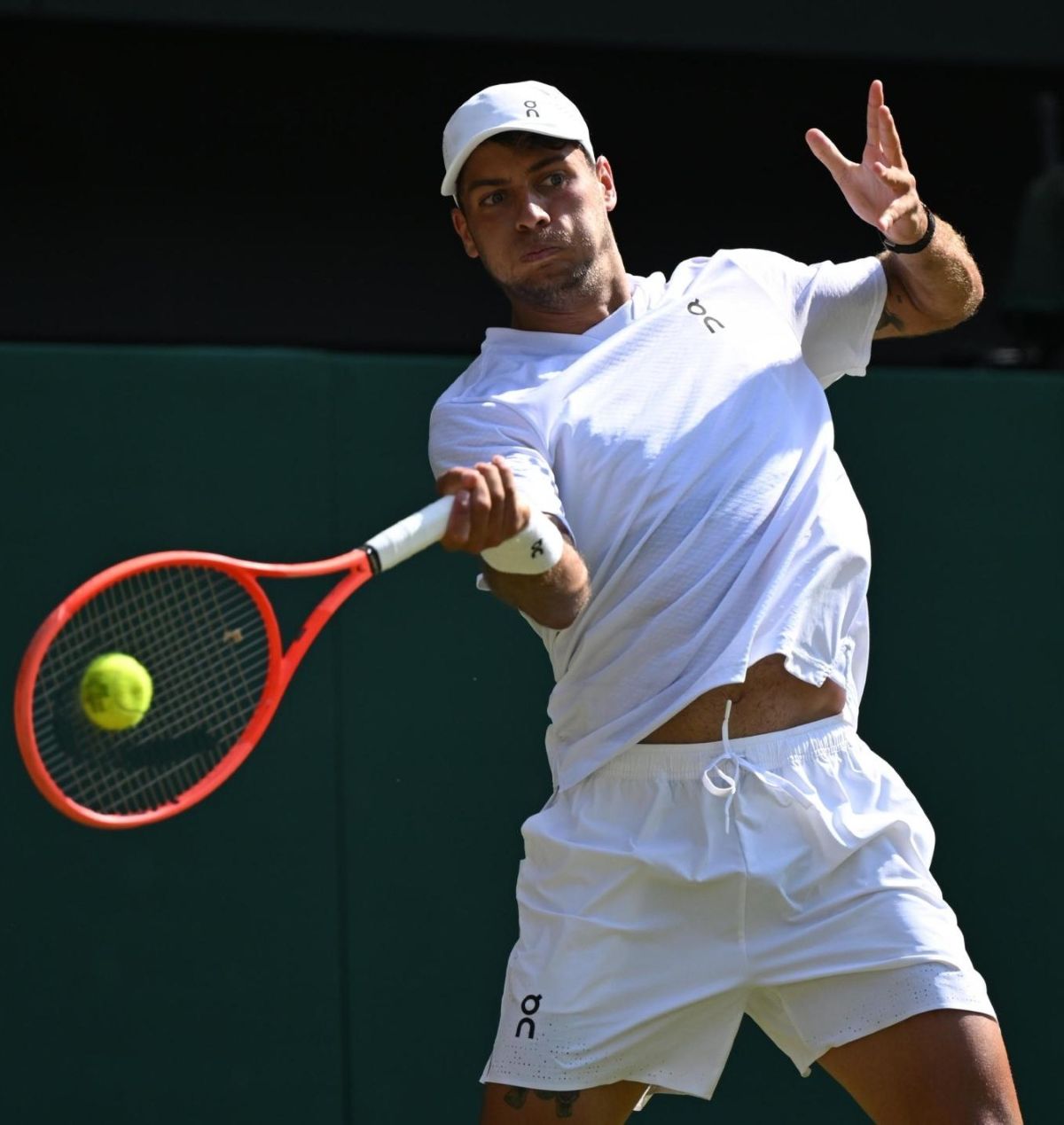 cobolli figuraccia wimbledon
