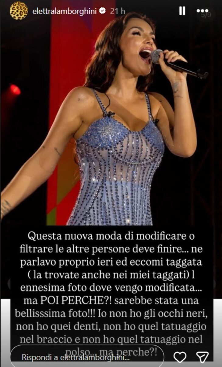 elettra lamborghini finitela
