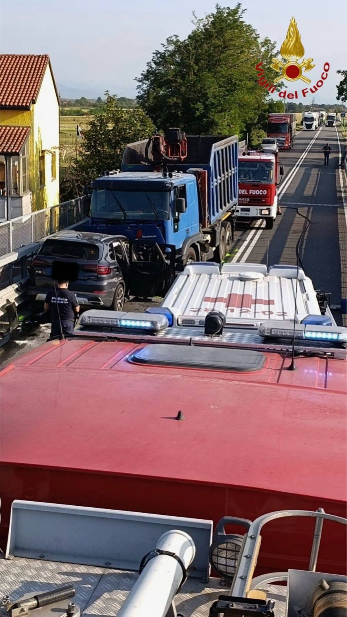incidente stefania non ce la fa