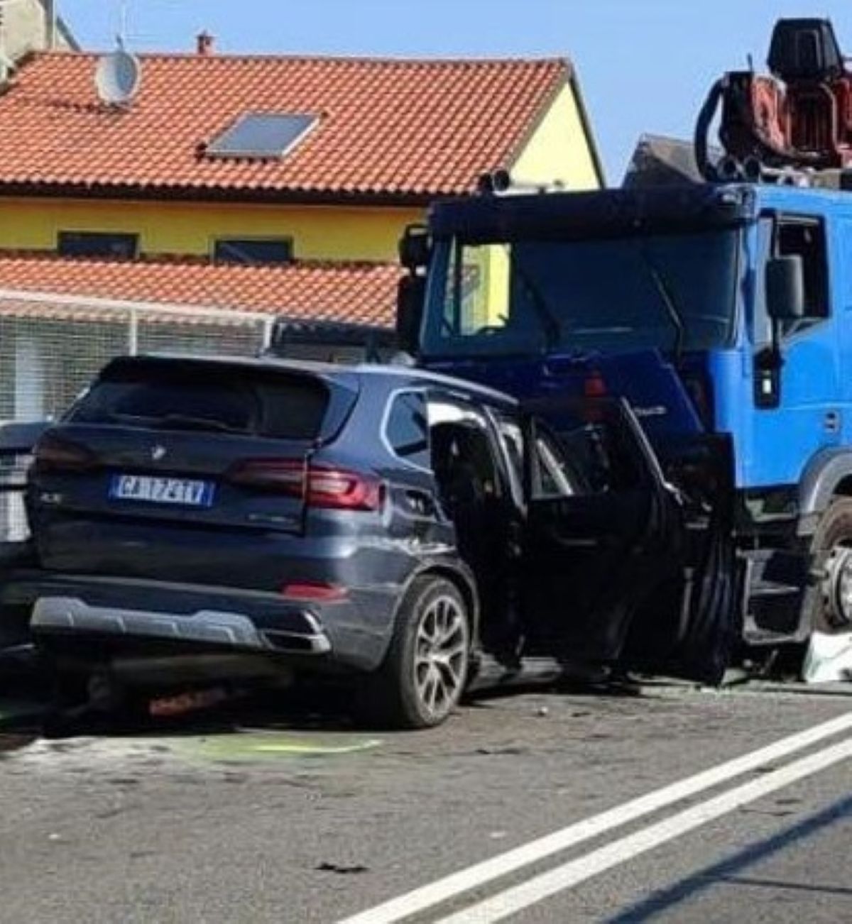 incidente stefania non ce la fa