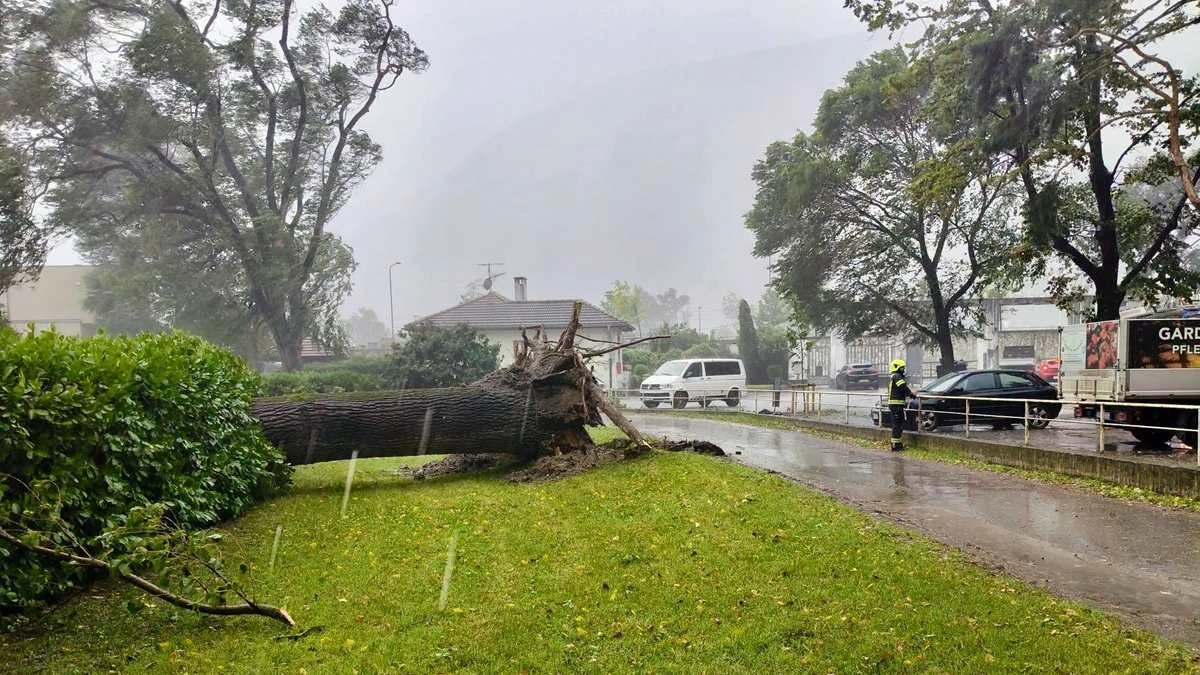 Temporali intensi e raffiche di vento in Alto Adige