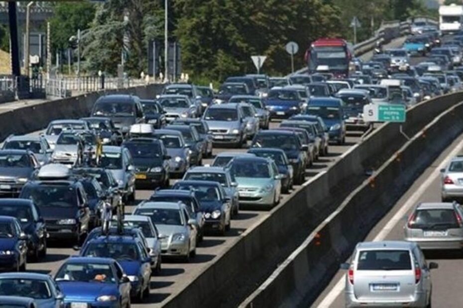 strada traffico bollino nero agosto