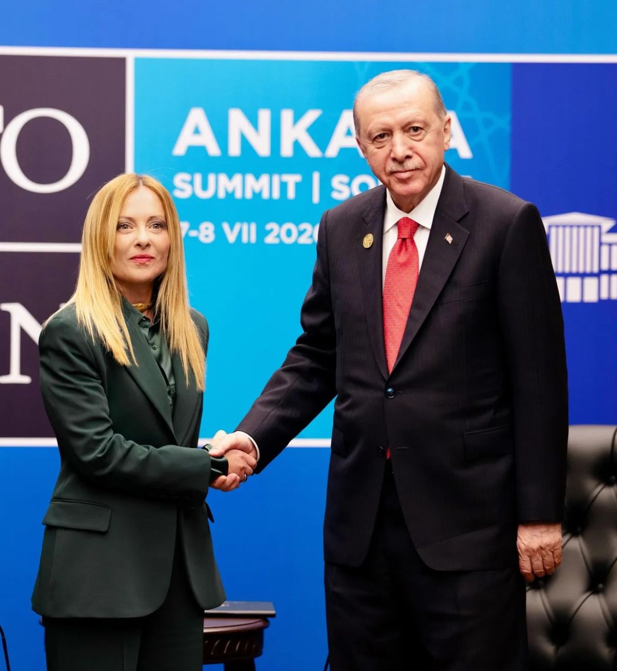 vertice nato stoccata meloni trump